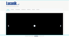 Desktop Screenshot of lucanik.ro